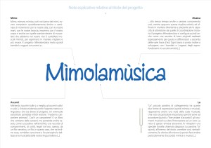 Mimolamusica note esplicative al titolo di Luca Brunoro